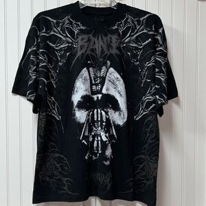 Civil Regime Batman Bane Dark Knight Tee Shirt L NWT Oversized